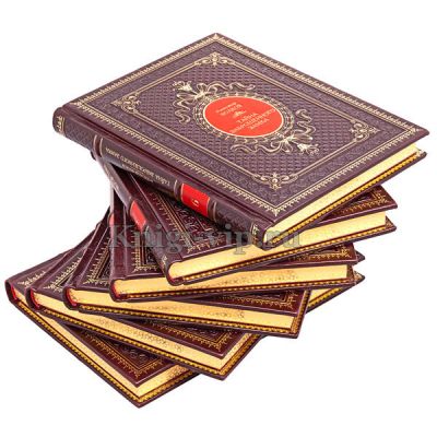 Александр Волков. Собрание сочинений в 6 томах. Книги в кожаном переплете
