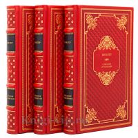 Вольтер. Собрание сочинений в 3 томах. Книги в кожаном переплёте.