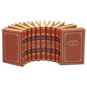 Жорж Сименон. Собрание сочинений в 30 томах. Книги в кожаном переплёте.