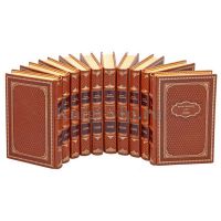Жорж Сименон. Собрание сочинений в 30 томах. Книги в кожаном переплёте.