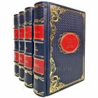 Стендаль - Собрание сочинений в 4 томах. Книги в переплёте из натуральной кожи