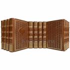Иван Тургенев. Собрание сочинений в 12 томах. Книги в кожаном переплёте