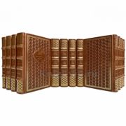 Иван Тургенев. Собрание сочинений в 12 томах. Книги в кожаном переплёте