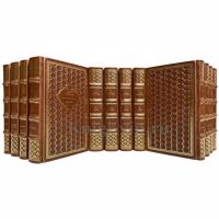 Иван Тургенев. Собрание сочинений в 12 томах. Книги в кожаном переплёте
