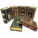 Книги мудрости (комплект из 6 книг) в кожаном переплёте