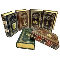 Книги мудрости (комплект из 6 книг) в кожаном переплёте