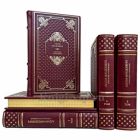 Адам Мицкевич. Собрание сочинений в 5 томах. Книги в кожаном переплете