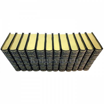 Генрик Сенкевич. Собрание сочинений в 12 томах. Книги в кожаном переплёте