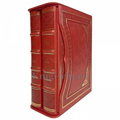 Генрик Сенкевич - Крестоносцы в 2 томах. Книги в кожаном переплёте