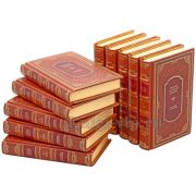 М. Е. Салтыков-Щедрин. Собрание сочинений в 10 томах. Книги в кожаном переплёте.