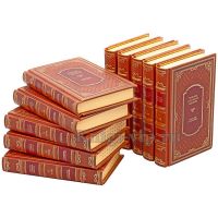 М. Е. Салтыков-Щедрин. Собрание сочинений в 10 томах. Книги в кожаном переплёте.
