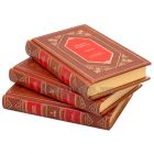 Людвиг Фейербах. Собрание произведений в 3 томах. Книги в кожаном переплёте.