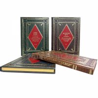 Этнографическое описание народов России в 4 томах на английском языке. Книги в кожаном переплете и подарочном футляре Этнографическое описание народов России в 4 томах на английском языке. Книги в кожаном переплете и подарочном футляре