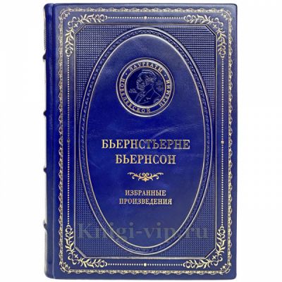 Бьернстьерне Бьернсон - Избранные произведения. Книга в кожаном переплёте