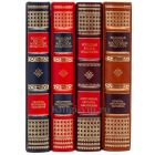 Серия книг "Жемчужины мудрости" в 4 книгах. Кожаный переплёт