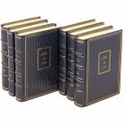 Иван Тургенев. Собрание сочинений в 6 томах. Книги в кожаном переплёте