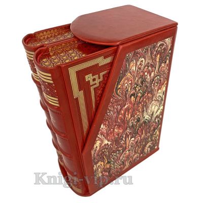 Джером Сэлинджер. Собрание сочинений в 2 томах (в футляре). Книги в кожаном переплёте.