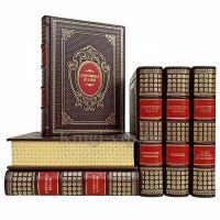 Сокровища Италии в 6 книгах. Витторио Згарби. Книги в кожаном переплёте