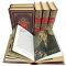 Сокровища Италии в 6 книгах. Витторио Згарби. Книги в кожаном переплёте