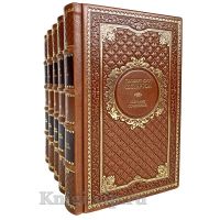 Гилберт Кит Честертон. Собрание сочинений в 5 томах. Книги в кожаном переплете.