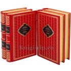 М. Ю. Лермонтов. Собрание сочинений в 4 томах. Книги в кожаном переплёте.