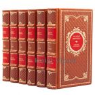 Аркадий Аверченко. Собрание сочинений в 6 томах. Книги в кожаном переплёте.