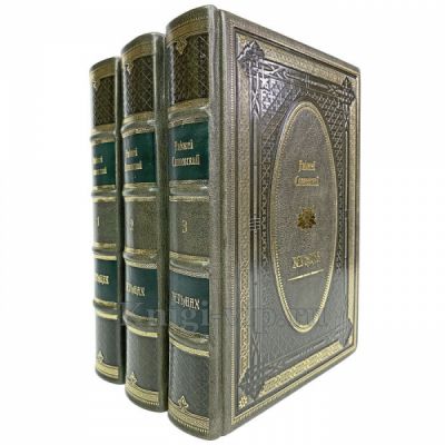 Анджей Сапковский - Ведьмак в 3 книгах. Книги в кожаном переплёте