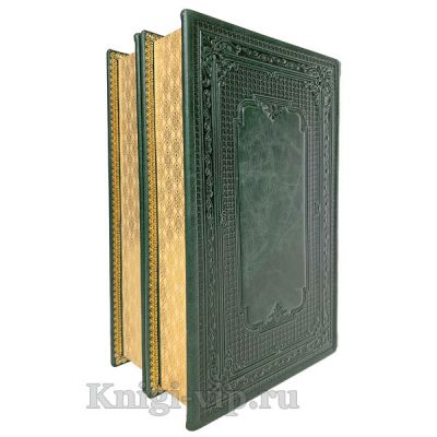 Всеволод Крестовский. Петербургские трущобы (комплект из 2 книг). Книги в кожаном переплёте
