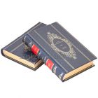 Осип Мандельштам. Собрание сочинений в 2 томах. Книги в кожаном переплёте.
