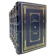 Федор Достоевский. Собрание сочинений в 6 томах. Книги в кожаном переплёте