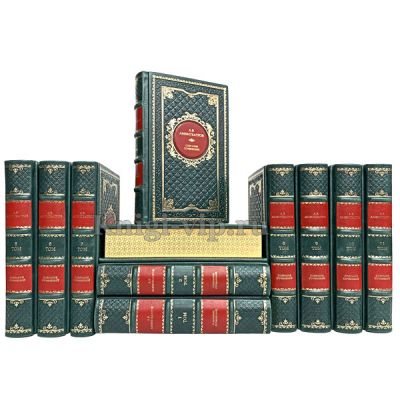 Амфитеатров А.В. Собрание сочинений в 10 томах (11 книгах). Книги в кожаном переплёте.