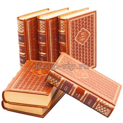 Сестры Бронте. Собрание сочинений в 6 томах. Книги в кожаном переплёте.