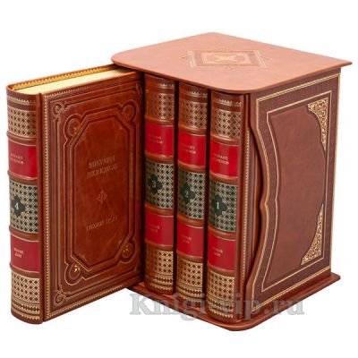 Михаил Шолохов - Тихий Дон в 4 книгах. Кожаный переплет