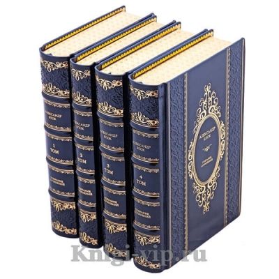 Александр Блок. Собрание сочинений в 4 томах. Книги в кожаном переплёте