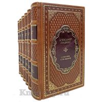 А. С. Пушкин. Полное собрание сочинений в 6 томах. Книги в кожаном переплёте