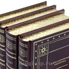 Александрийская библиотека в 4 книгах. Книги в кожаном переплёте