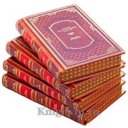 Алексей Константинович Толстой. Собрание сочинений в 4 томах. Книги в кожаном переплёте
