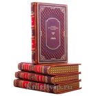 Алексей Константинович Толстой. Собрание сочинений в 4 томах. Книги в кожаном переплёте