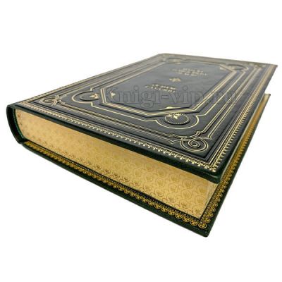 Антон Чехов - Остров Сахалин. Книга в кожаном переплёте.