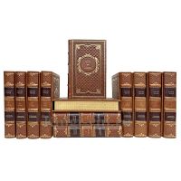 А. П. Чехов. Собрание сочинений в 12 томах. Книги в кожаном переплёте.