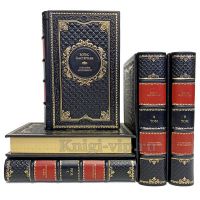 Борис Пастернак. Собрание сочинений в 5 томах. Книги в кожаном переплёте.