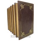 Брет Гарт. Собрание сочинений в 6 томах. Книги в кожаном переплёте.