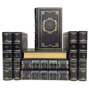 Джек Лондон. Собрание сочинений в 8 томах. Книги в кожаном переплёте.