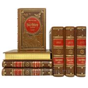 Гарри Поттер (7 книг) в кожаном переплёте и подарочном футляре. Джоан Роулинг