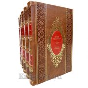 Игорь Северянин. Собрание сочинений в 5 томах. Книги в кожаном переплёте.