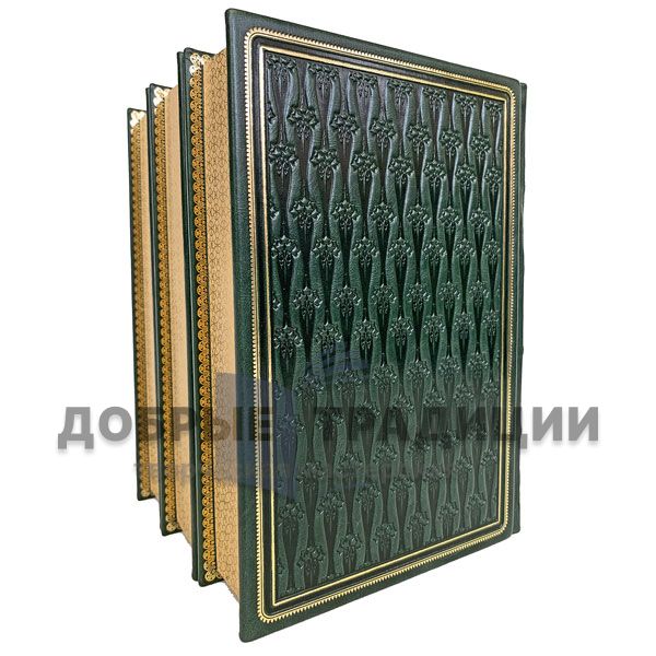 Grigory Fedoseev. Collected works in 3 volumes. Gift books bound in leather.