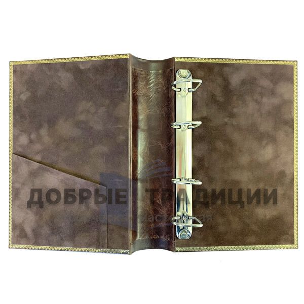 Folder - folder from a genuine leather of 