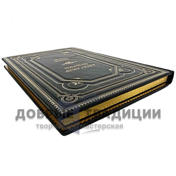 Pushkin A.S. - Eugene Onegin. Gift book bound in leather