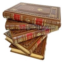 История Византийской империи в 5 томах (Ф. И. Успенский). Книги в кожаном переплёте История Византийской империи в 5 томах (Ф. И. Успенский). Книги в кожаном переплёте