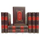История XIX века в 8 томах (История 19 века). Лависс и Рамбо. Книги в кожаном переплёте.